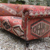 Turkish Kilim Antique Chesterfield Sofa